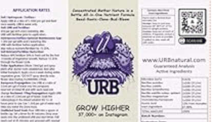 URB Natural 4 Liters Microbial Inoculant legalizeURB 