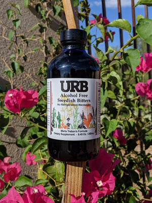 URB Alcohol Free Swedish Bitters 250ml Microbial Inoculant URB Natural 